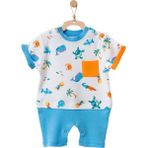 Andywawa AC21863R Erkek Bebek Doğa Temalı Renkli Tulum
