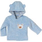 Andywawa AC22325 Erkek Bebek Mavi Kadife Mont