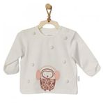 Andywawa AC22366 Ekru Street Style Bebek T-shirt