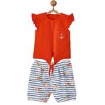 Andywawa AC22553 Kız Bebek Deniz Temalı Alt Üst Takım