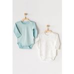 Andywawa AC23122 Mint Uzun Kol Dragonfly 2'li Kız Bebek Body