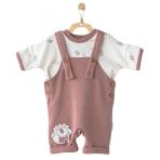 Andywawa AC23686 Zebra Jumpsuit Bebek Salopet Takım