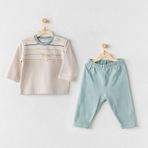 Andywawa AC24090 Green Let S Love Nature 2'li Bebe Takım