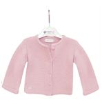 Andywawa AC24333 Pembe Triko Kız Bebek Ceket