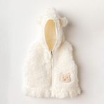 Andywawa AC25138 Vest Plush Basic Bebek Yelek
