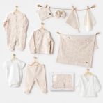 Andywawa AC25181 Newborn Bear Time 10 Parça Bebek Hastane Çıkışı
