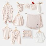 Andywawa AC25341 Newborn Penguin 10 Parça Bebek Hastane Çıkışı