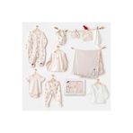 Andywawa AC25341 Newborn Penguin Ekru 10 Parça Bebek Hastane Çıkışı