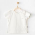 Andywawa Ac25971 Casual Bebek Tişört White