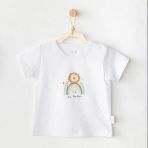 Andywawa Ac25977 Casual Bebek Tshirt White