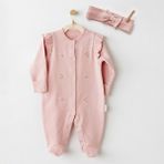 Andywawa AC26083 Mon Petit Amour Tulum Takım Pink - Pembe - Yenidoğan
