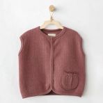 Andywawa Ac26201 Casual Yelek Dusky Rose