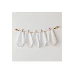 andywawa BEBEK AĞIZ MENDİLİ 5 PCS WASHCLOTHS 20X20 OCEAN IS MY HAPPY PLACE MUSLIN