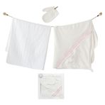 Andywawa Bebek Havlu Takım 80X80 Cm Ac25365 Ekru