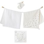 Andywawa Bebek Havlu Takım 80X80 Cm Ac25366 Ekru