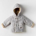 andywawa Bebek Mont Coat Welsoft Lıttle Zebra