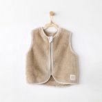 Andywawa Bebek Tinny's Sheeps Peluş Yelek Bej AC26162