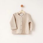 Andywawa Bebek Triko Ceket, 18-24 Ay, IB76926, Bej, Bebek-Erkekler