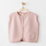 Andywawa Bebek Yelek AC26201 - 6 - 9 Ay - Pembe