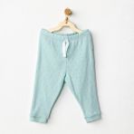 Andywawa Jacquard Bebek Pantolonu AC24707 - Yeşil - 0 - 3 Ay
