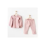 Andywawa Kız Bebek Elbise Takım Dress Set Puppy Gazelle Ac25054