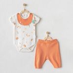 Andywawa Playmate 2'li Bebek Takımı AC23527 - 1,5 - 2 Yaş - Turuncu