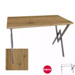 Anemon Mutfak Masası 80X120 (Werzalit, Wermodin Ve Allzalit Tabla) - Canyon Palace Oak