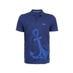 Anemoss Çapa Lacivert Polo Yaka Erkek T-shirt