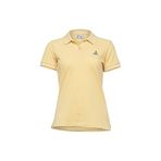 Anemoss Yengeç Sarı Polo Yaka Kadın T-Shirt