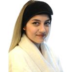 Anera Towel Saç Bandı %100 Pamuklu Havlu Makyaj Bandı Sporcu Saç Ter Bandı - Standart - Siyah