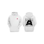 Anetos Naruto Obito Tatto Tasarım Sırt Baskılı Beyaz Sweatshirt