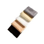 Anevous 5 adet 50 x 50 cm kadife kumaş patchwork kumaş paketi, metrelik ürün, dikiş, patchwork, kapitone kumaş, kendin yap el işi, dekorasyon, el işi, kıyafet, oyuncak bebek şapkası, karışık renk F