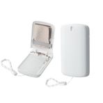 ANEWSIR Ekran temizleyici sprey, 18 ml, ekran temizleyici, akıllı telefon, gözlük, PC, dizüstü bilgisayar, tablet için, Bluetooth kulaklık temizleme seti, 1 yedek dolum ve mikrofiber bez - beyaz