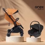 Anex Air-X Travel Set - Toffee -Kabin Boy Bebek Arabası