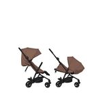 Anex Air-z Nebula Tek Elle Katlanan Kabin Boy Bebek Arabası Seti - Kahverengi