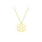 Anfora Desing 925 Ayar Gümüş Pentagram Kolye