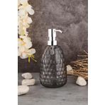 Angdesign Damla Cam Sıvı Sabunluk - Füme (Füme)