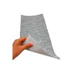 angel çanta aksesuar 2 mm Yapışkanlı Keçe 20x45 Cm Gri