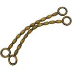 Angel Çanta Aksesuar 20 mm Oval Ahşap Boncuklu 40 cm Zeytin Yeşili Renk Çanta Sapı
