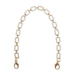 Angel Çanta Aksesuar 35 cm Light Gold Renk Taşlı Kancalı Çanta Zinciri