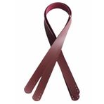 Angel Çanta Aksesuar 70x2.4 Cm, Tek Kat Suni Deri Bordo Renk Çift Sap