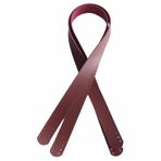 Angel Çanta Aksesuar 80x2.4 Cm, Tek Kat Suni Deri Bordo Renk Çift Sap