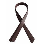 Angel Çanta Aksesuar 80x2.4 Cm, Tek Kat Suni Deri Koyu Kahve Renk Çift Sap
