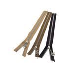 angel çanta aksesuar Angel Çanta Aksesuar Başlıklı Fermuar Set 30 Cm Gümüş Metal (Koyu Kahve, Vizon, Bej)