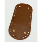 Angel Çanta Aksesuar Angel Oval Çanta Tabanı Suni Deri Taba Renk 25X12 cm Kadın Aksesuar Light Gold Aparatlı - Standart - Renkli