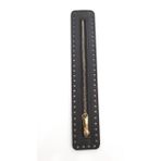 Angel Çanta Aksesuar Derili Fermuar Yeni Model Siyah 30 Cm Light Gold