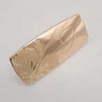 Angel Çanta Aksesuar Etamin Desen Light Gold Plaka Süs