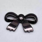 Angel Çanta Aksesuar Füme Renk 3.5 cm Kurdele Model Plaka Süs