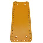 Angel Çanta Aksesuar Gerçek Deri Hardal Sarı 30X12 cm Dikdörtgen Light Gold Metalli Çanta Tabanı