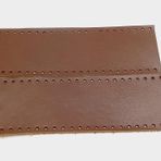 Angel Çanta Aksesuar Kızıl Kahve Gerçek Deri Tutma Sapı 18X6 Cm Simit Sap